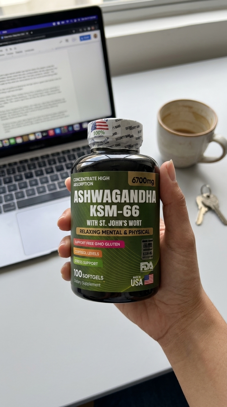 Reseña de María Fernanda Gómez en Bogotá sobre Ashwagandha KSM 66