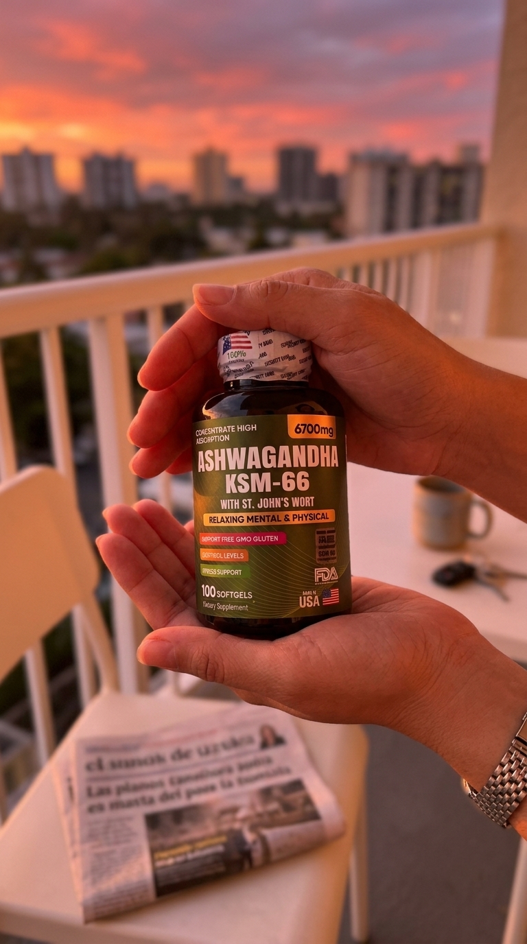 Reseña de Andrés Felipe Rojas en Cali sobre Ashwagandha KSM 66