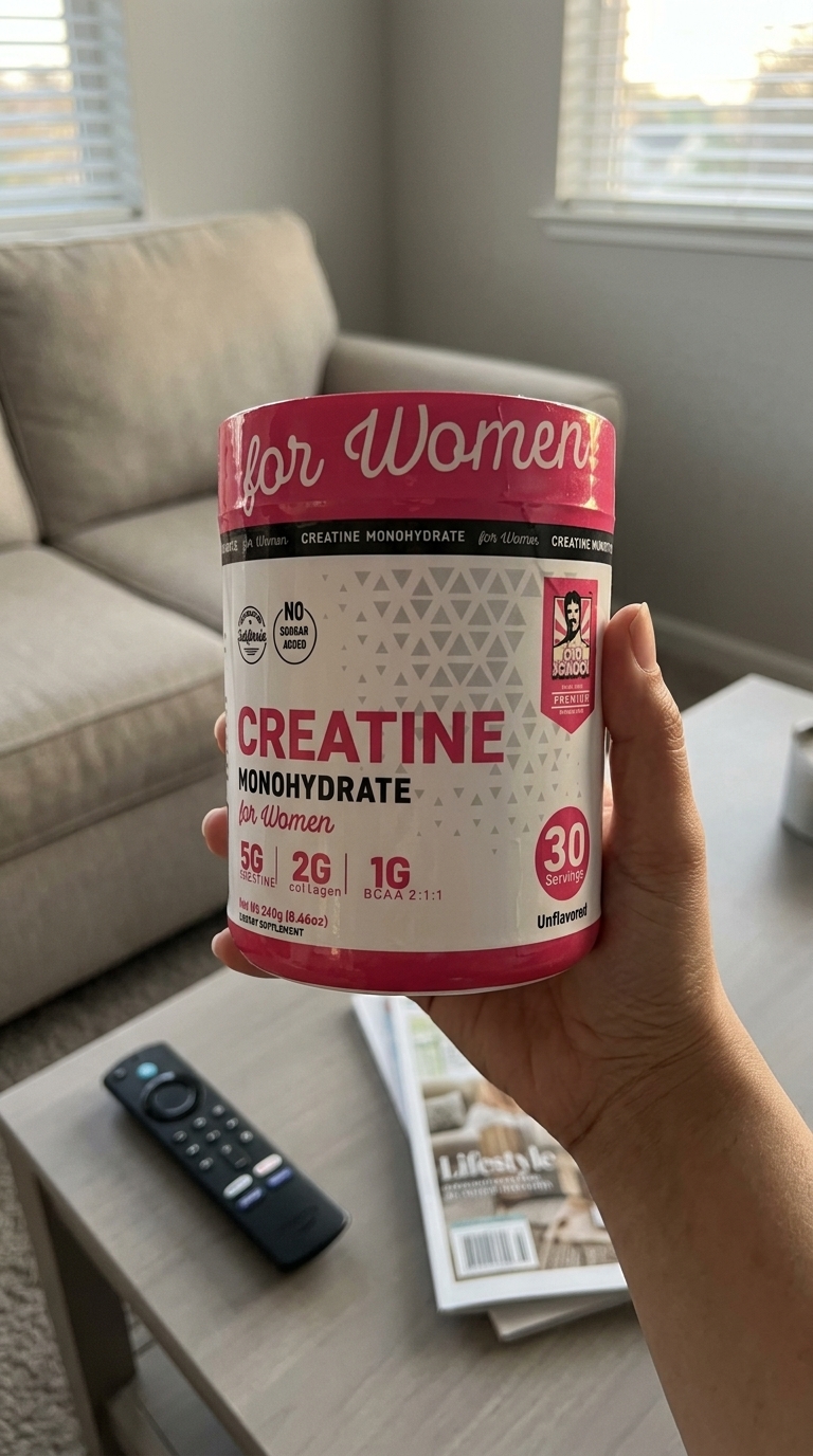 Reseña de Isabella Gómez en Medellín sobre Creatina Old School